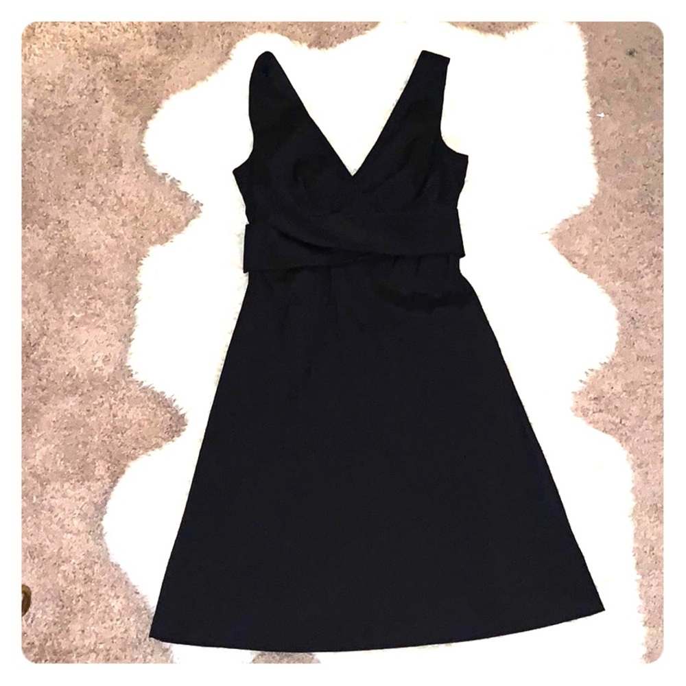 WHBM black dress size 4